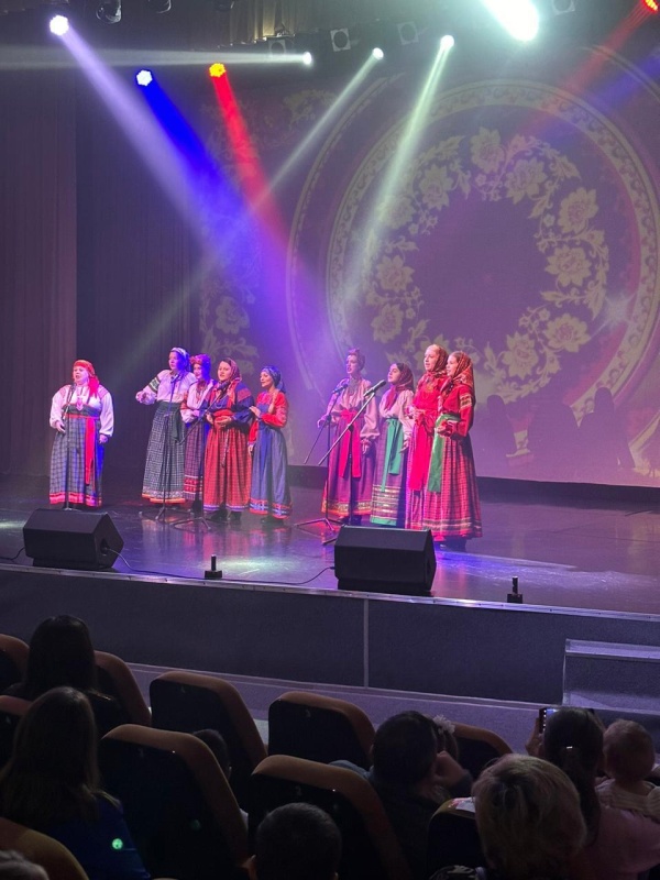Отчетный концерт народного молодежного ансамбля «Верея»